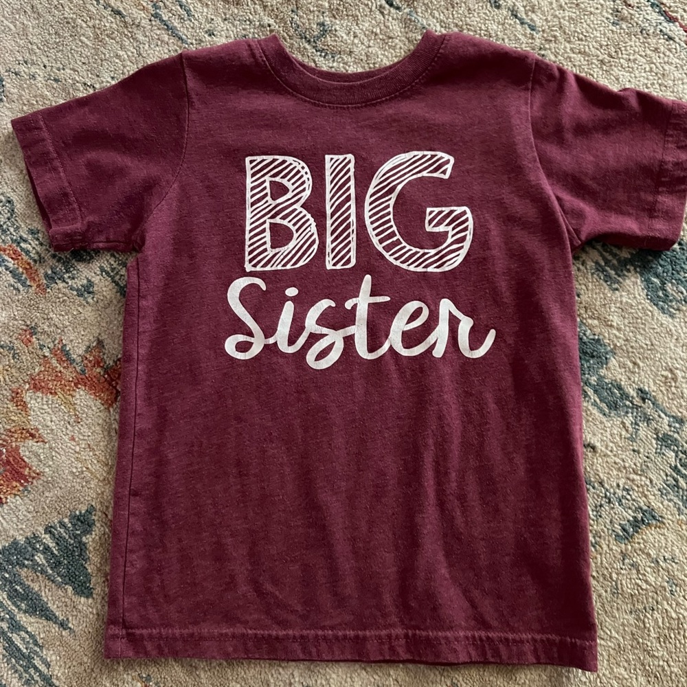 Big sister shirt